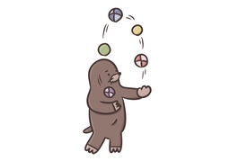 be good atのイラスト